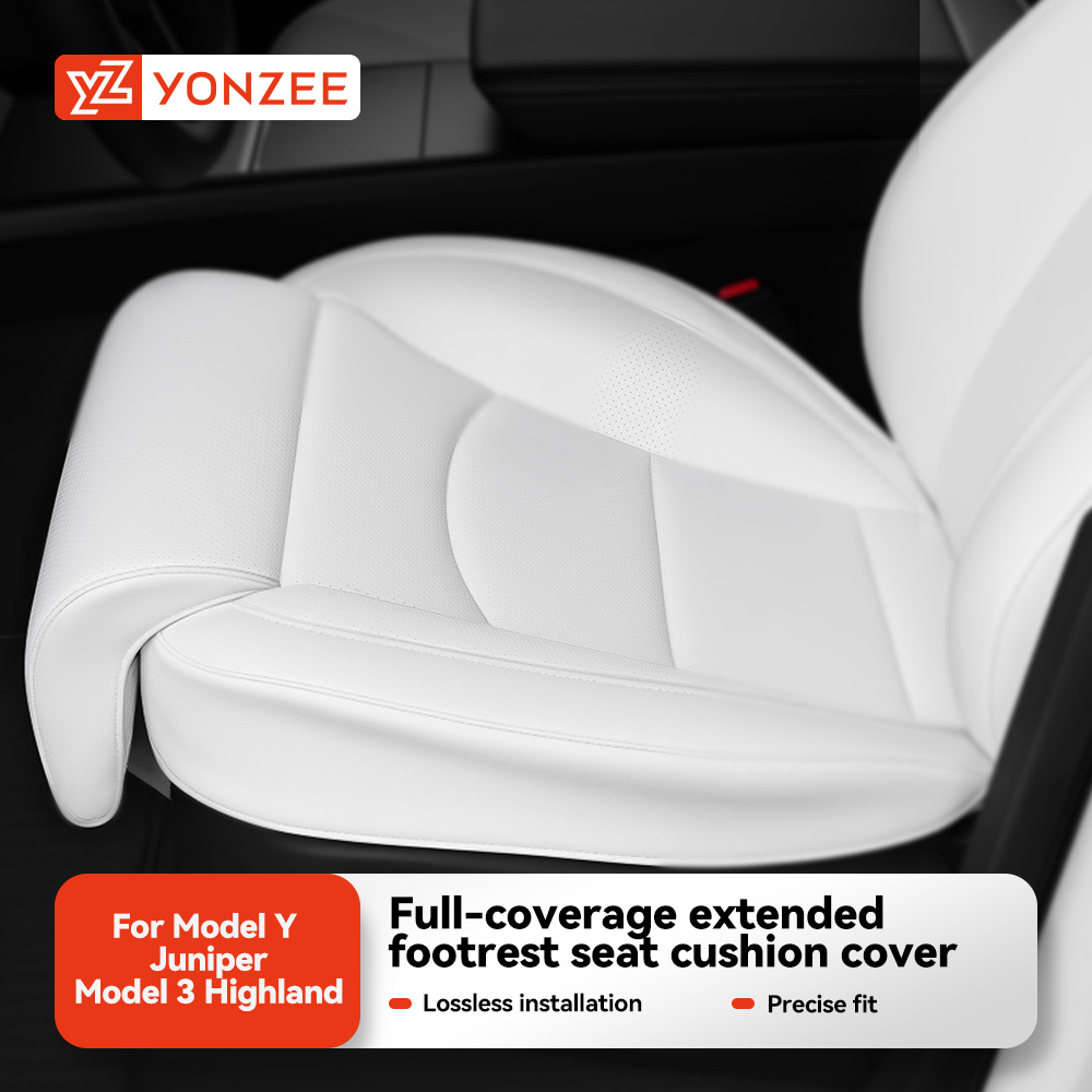 Memory Foam Car Neck Pillow Lumbar Support - YZ Para Tesla 2026 Model Y