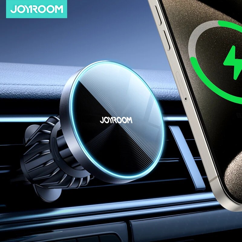 Wireless Car Charger Mount Fast Charging - Joyroom soporte magnético para teléfono de