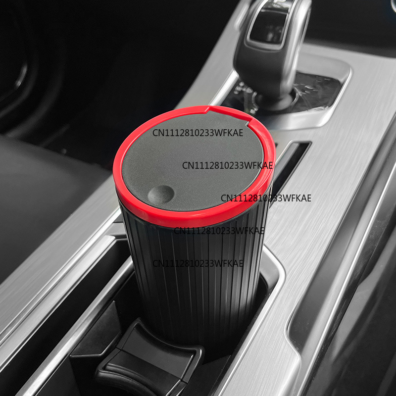Waterproof Car Trash Can With Lid - Cubo de basura para coche, suministros