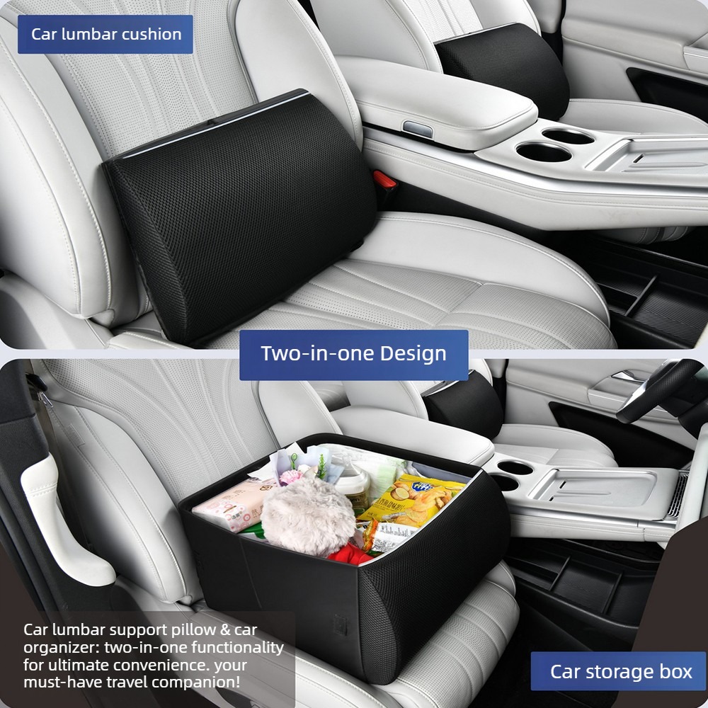 Car Trunk Organizer Foldable Storage Box - Caja de Almacenamiento Multifuncional 2 en