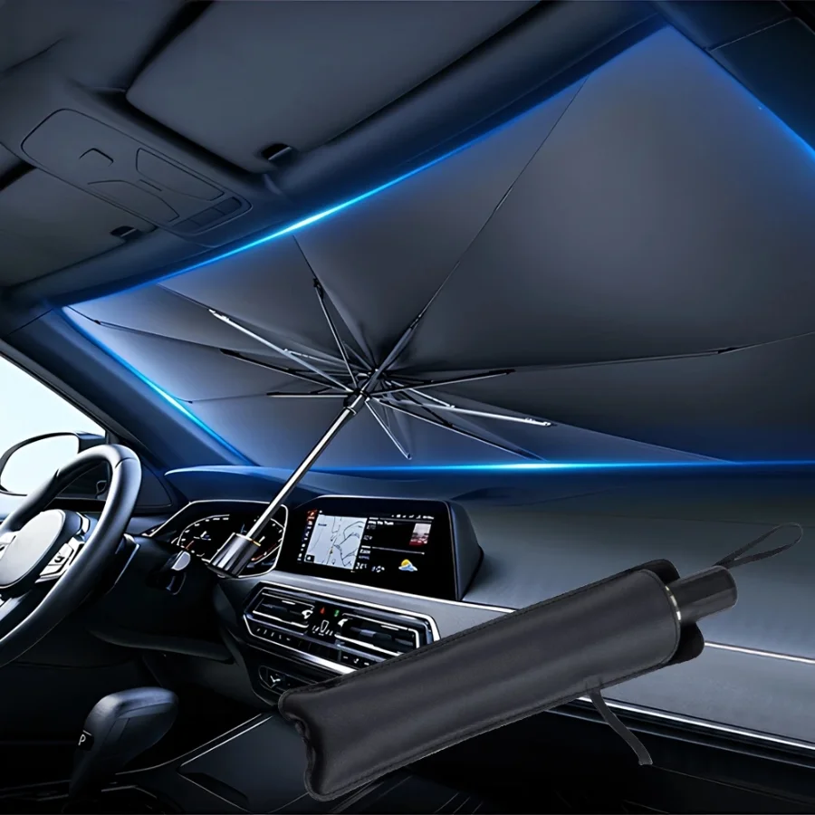 Car Sunshade Windshield Umbrella Foldable - Parasoles Plegables Multiusos para Parabrisas de
