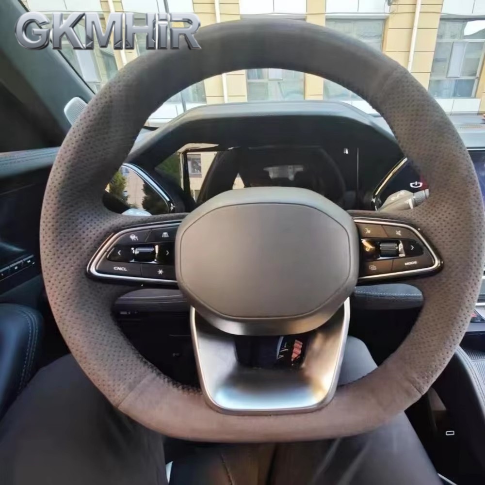Car Steering Wheel Cover Anti Slip Breathable - Accesorios personalizados para volante de coche,