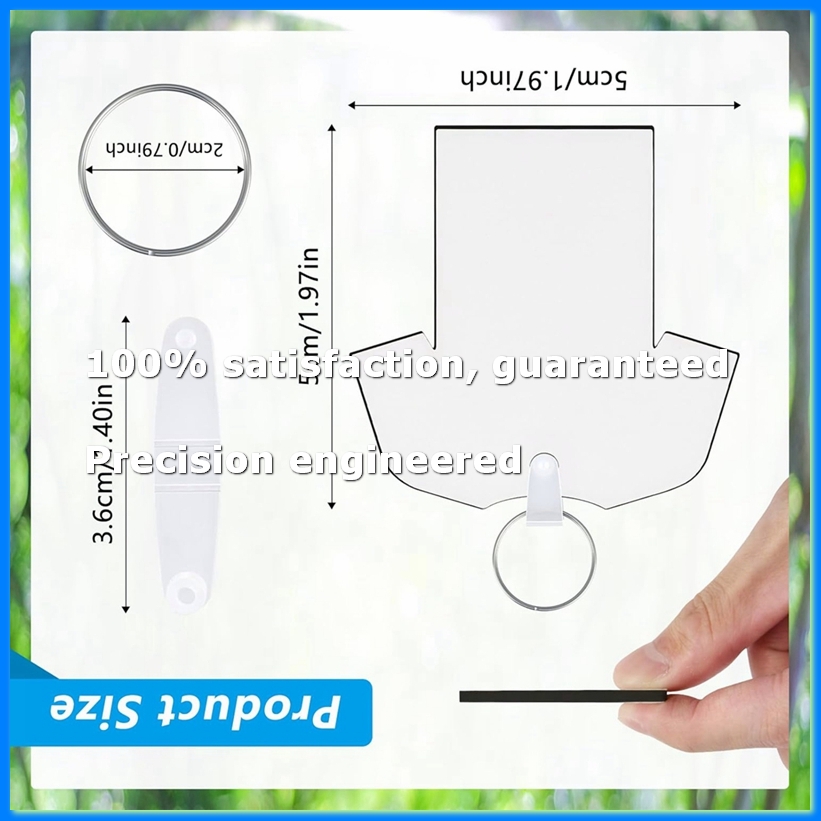 Car Care - 120 Piezas de Llaveros Sublimables de