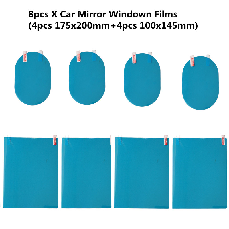 Anti Glare Car Rearview Mirror Film - Película Impermeable Antivaho para Espejos Retrovisores