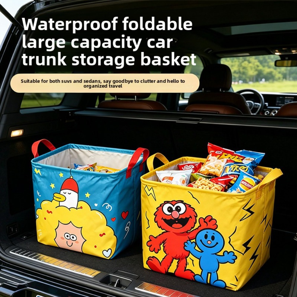 Car Trunk Organizer Foldable Storage Box - Caja de almacenamiento plegable para maletero