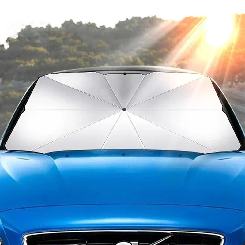 Car Sunshade Windshield Umbrella Foldable - Parasol plegable para coche, cortina parasol