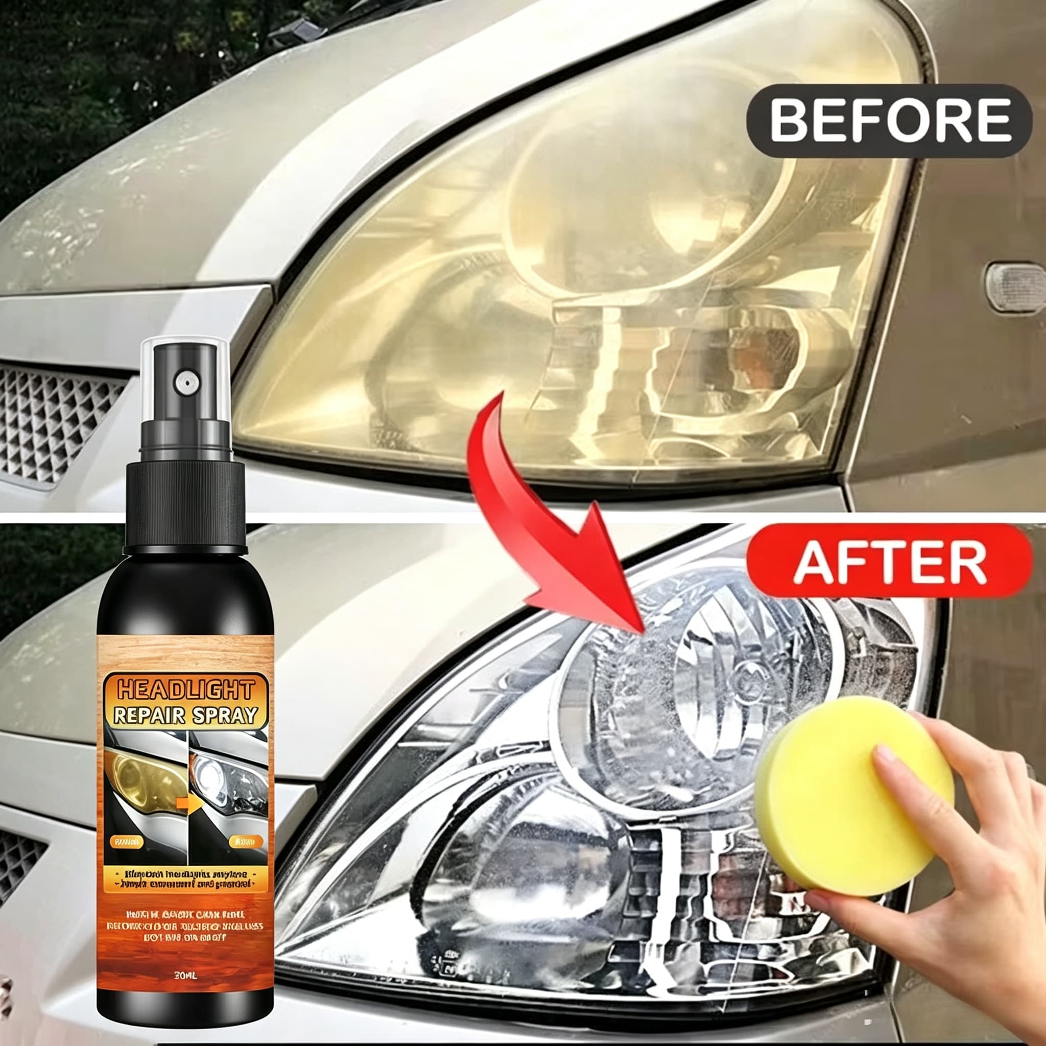 Car Scratch Repair Polishing Wax Paste - Kit de Pulido para Restauración de