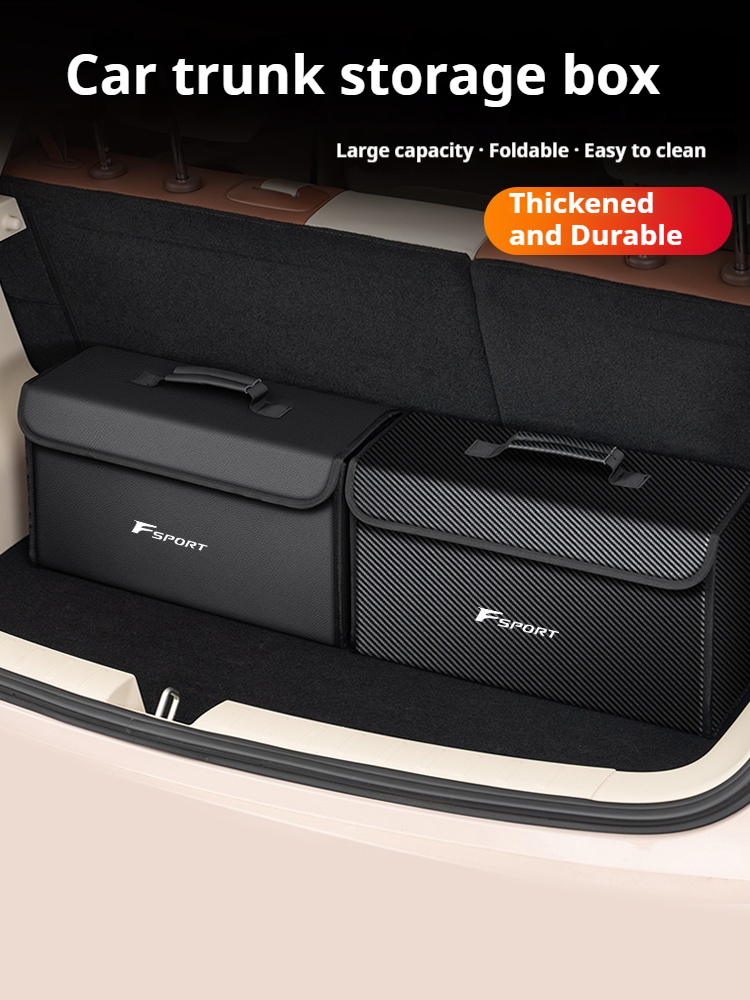 Para Lexus F Sport ES RX LS500 - Car Trunk Organizer Foldable Storage Box reseña y precio