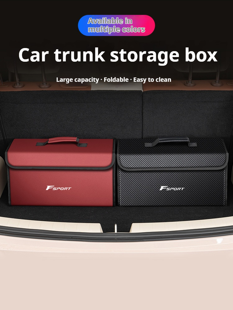 Para Lexus F Sport ES RX LS500 - Car Trunk Organizer Foldable Storage Box reseña y precio