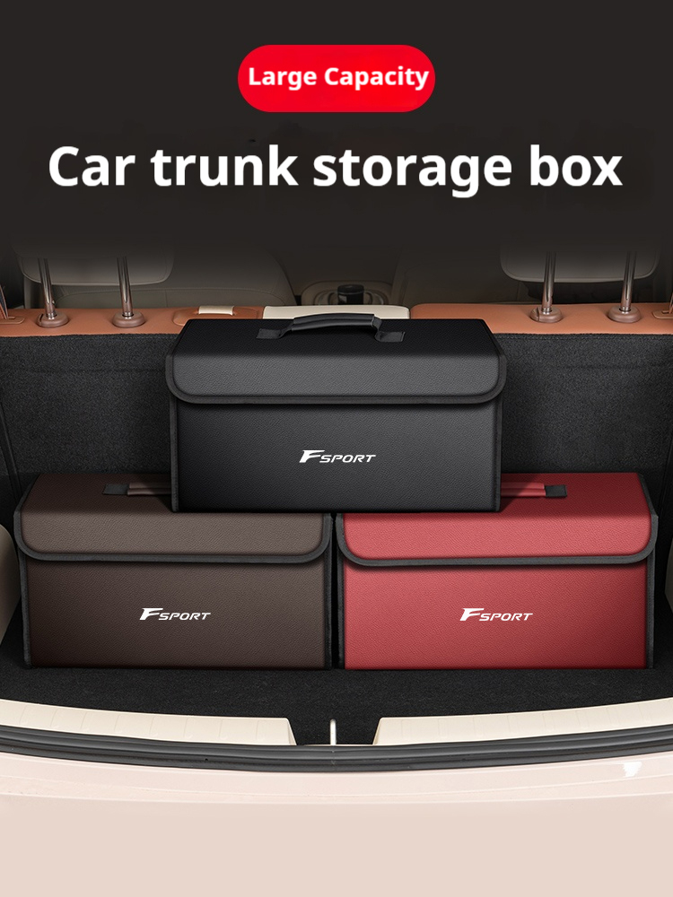 Para Lexus F Sport ES RX LS500 - Car Trunk Organizer Foldable Storage Box reseña y precio