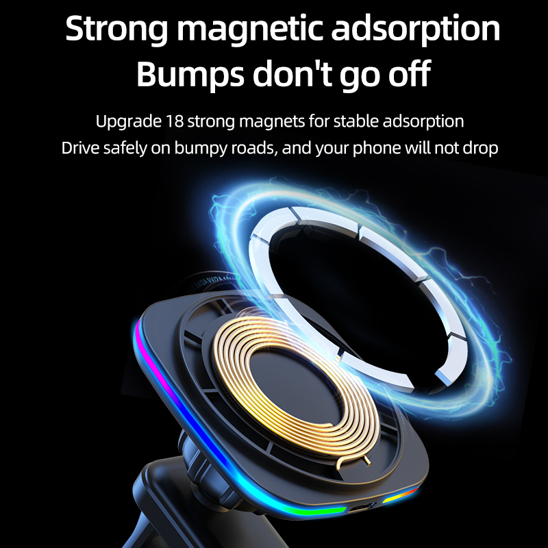 Soporte Magnético Inalámbrico  - Magnetic Phone Holder For Car Vent reseña y precio