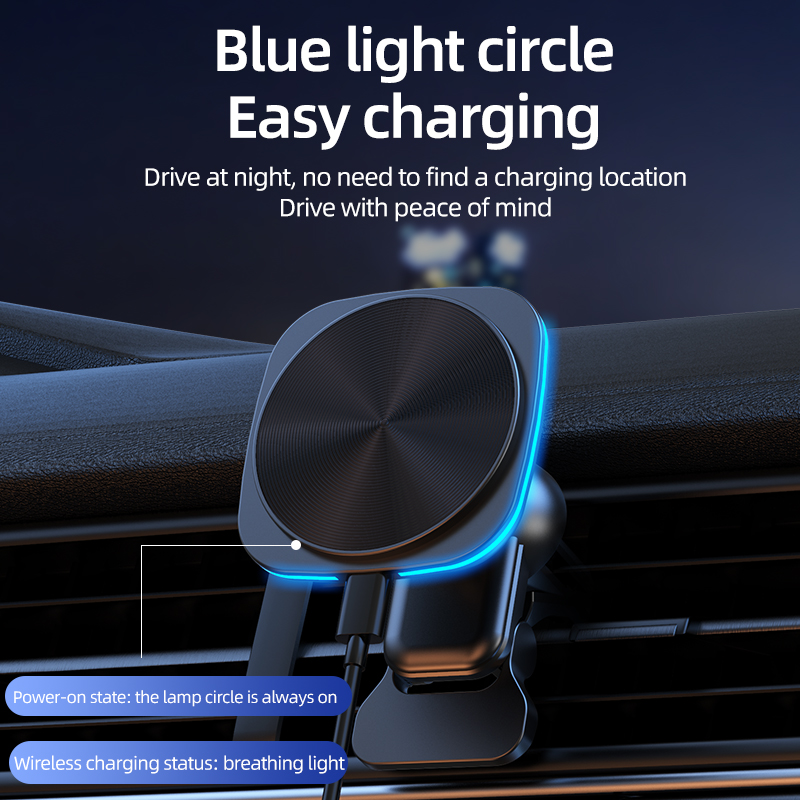 Soporte Magnético Inalámbrico  - Magnetic Phone Holder For Car Vent reseña y precio