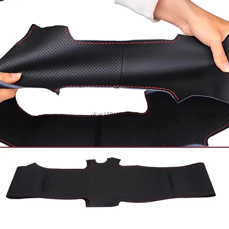 Funda de Volante de Cuero Genu - Car Steering Wheel Cover Anti Slip Breathable reseña y precio