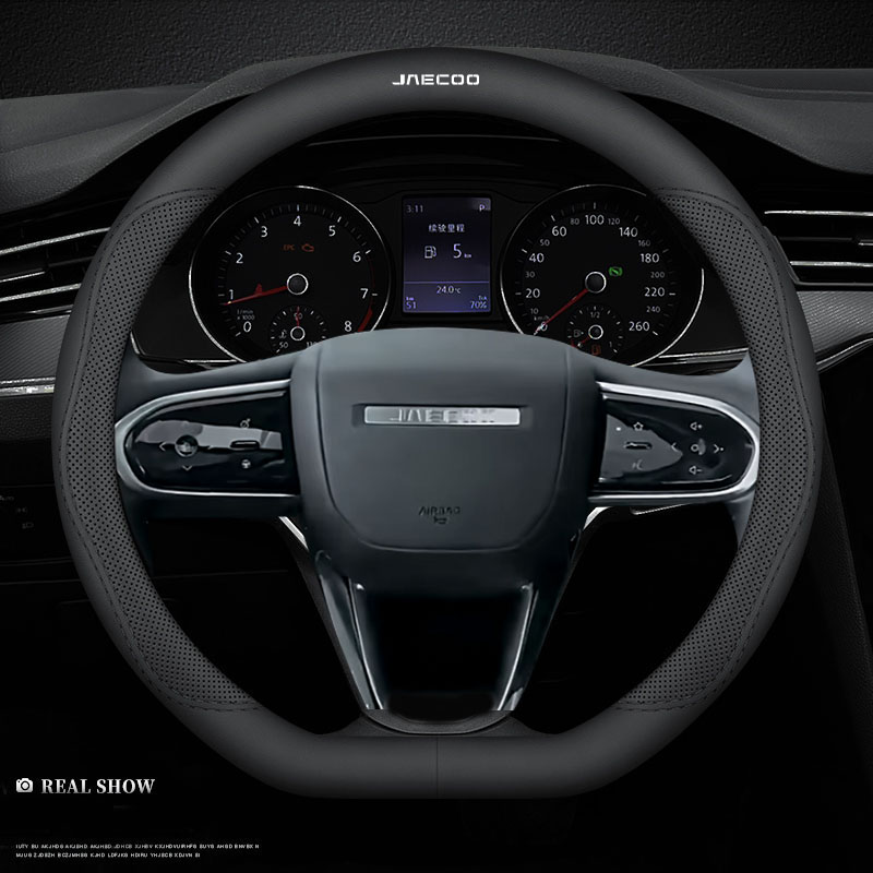 Funda de Cuero para Volante de - Car Steering Wheel Cover Anti Slip Breathable reseña y precio