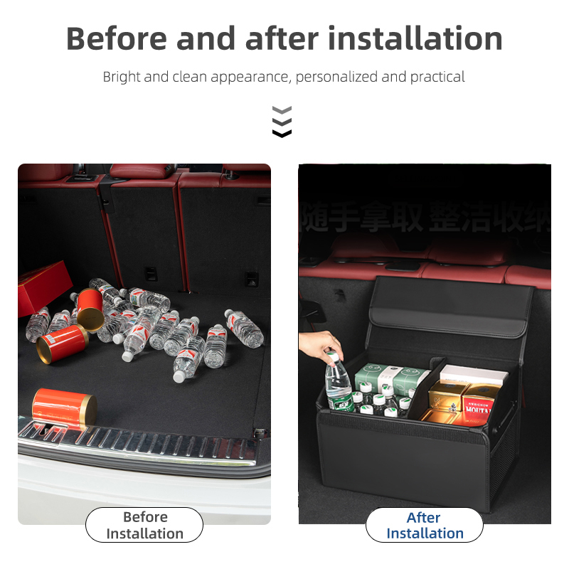 Caja de almacenamiento para ma - Car Trunk Organizer Foldable Storage Box reseña y precio