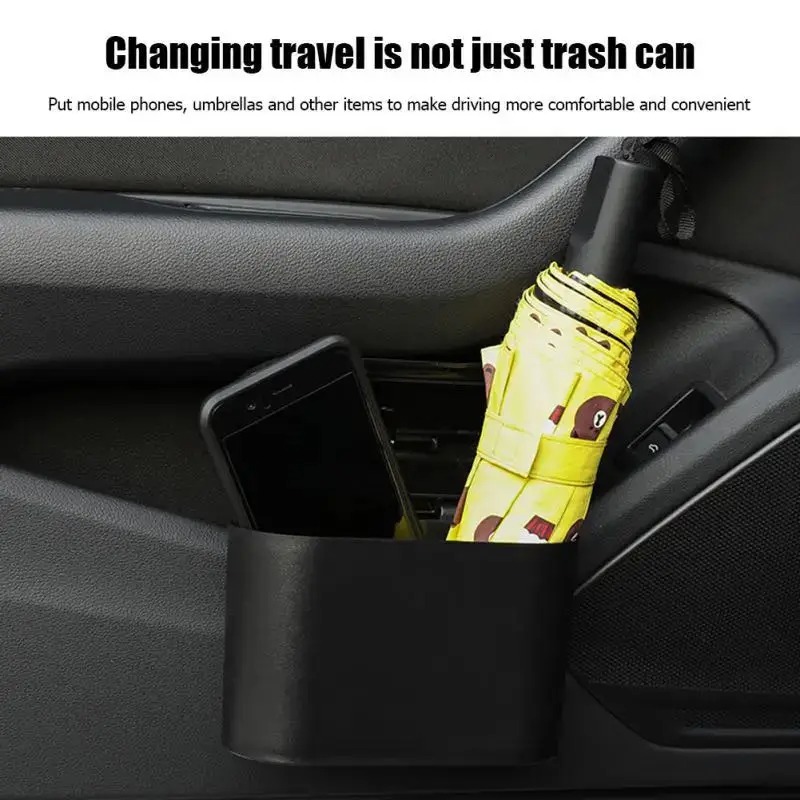 Mini Basurero para Auto con Ta - Waterproof Car Trash Can With Lid reseña y precio