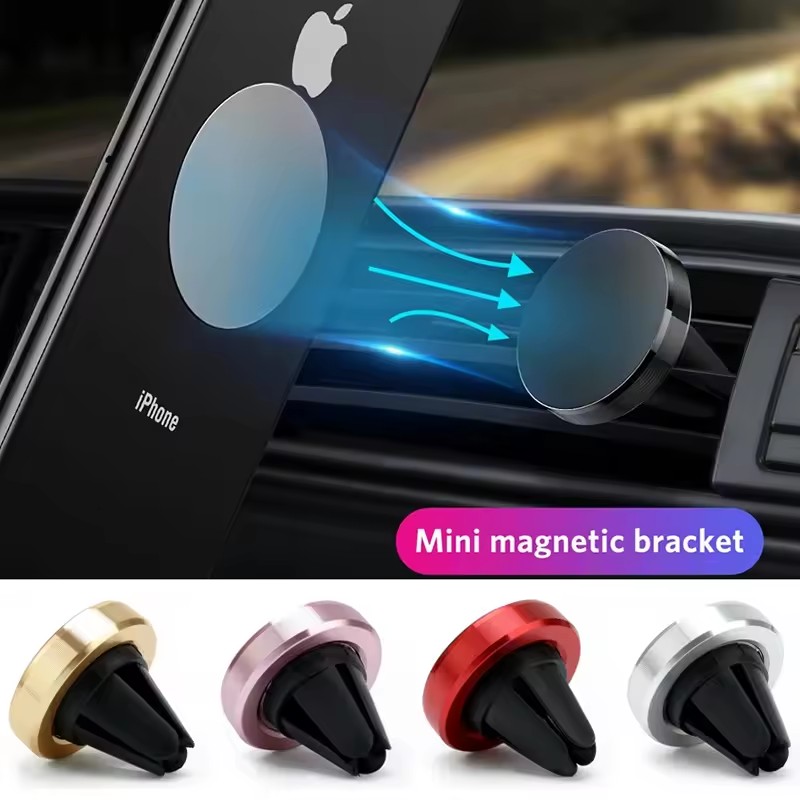 Soporte magnético para teléfon - Magnetic Phone Holder For Car Vent reseña y precio