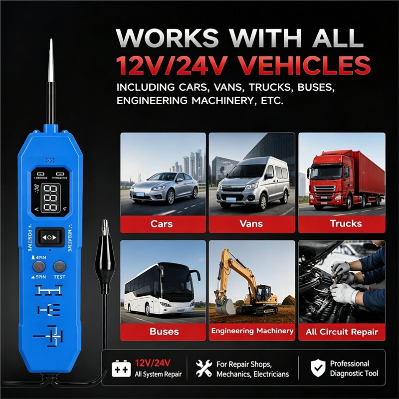 Nuevo Probador de Circuitos de - Car Electronics reseña y precio