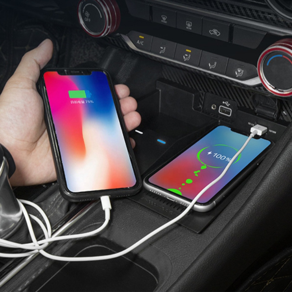 Soporte para Teléfono de Coche - Wireless Car Charger Mount Fast Charging reseña y precio