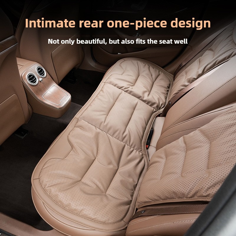Fundas de asiento de coche de  - Leather Car Seat Covers Full Set Universal reseña y precio