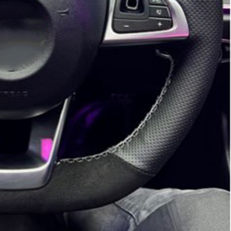 Protector para volante de coch - Car Steering Wheel Cover Anti Slip Breathable reseña y precio