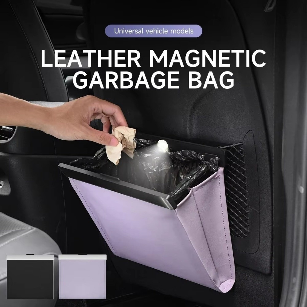 Bolsa de Basura para Auto de C - Waterproof Car Trash Can With Lid reseña y precio