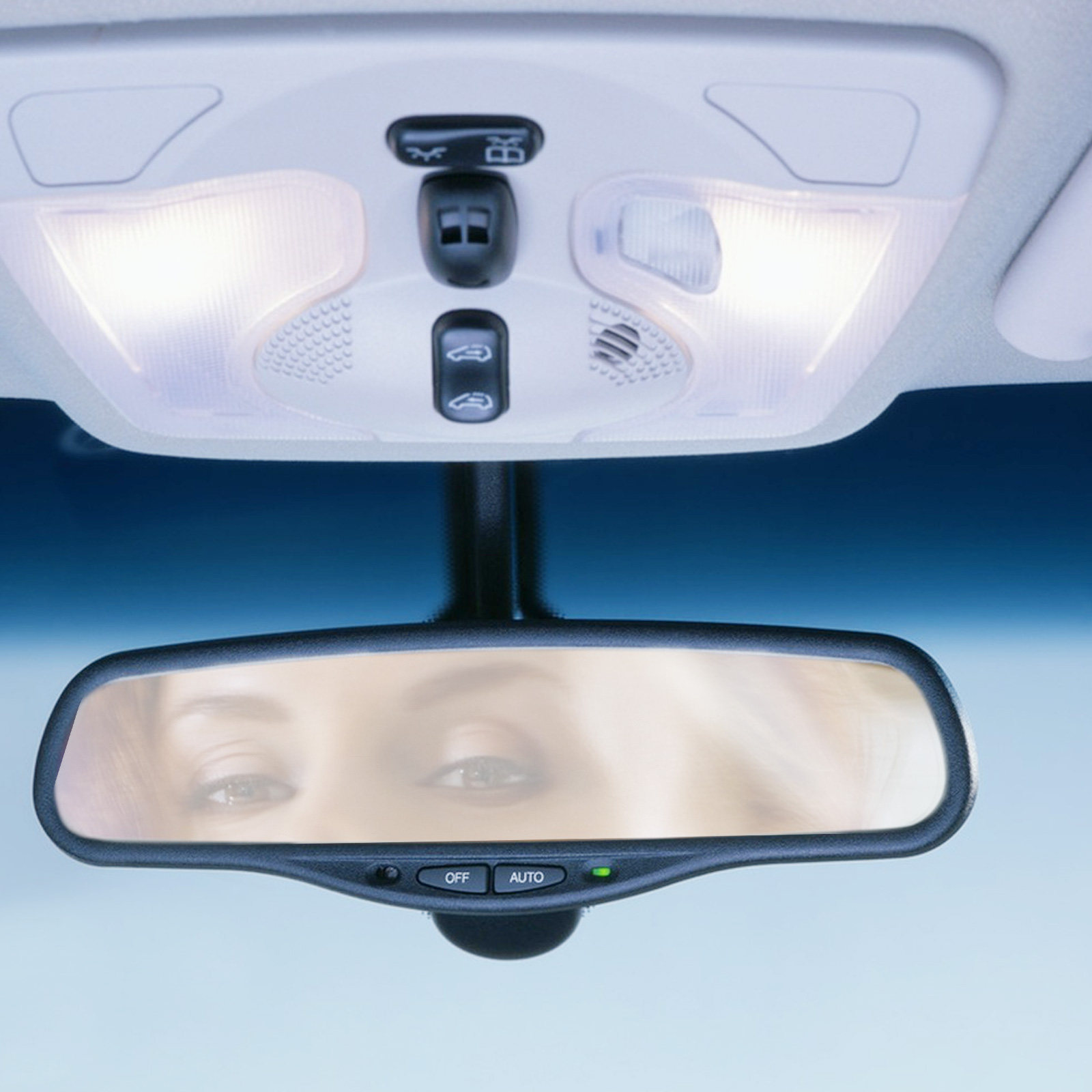 Película antiniebla universal  - Anti Glare Car Rearview Mirror Film reseña y precio