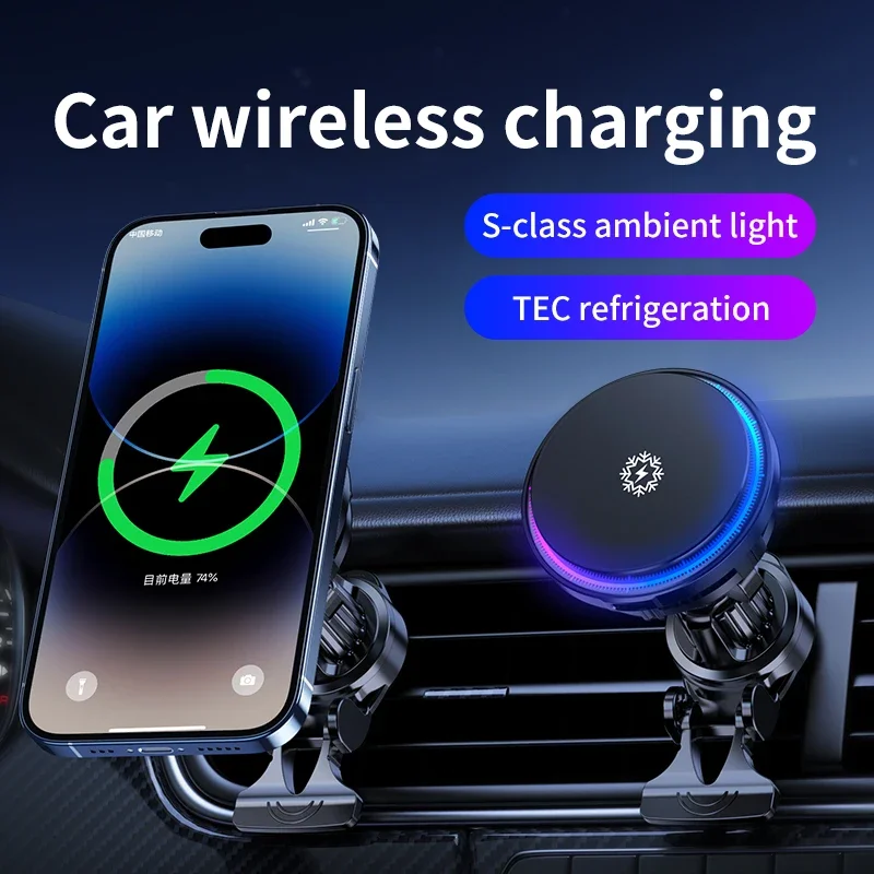 Soporte de cargador de coche i - Wireless Car Charger Mount Fast Charging reseña y precio