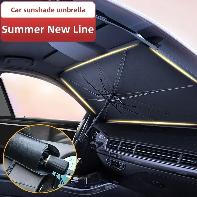 Parasoles Plegables Multiusos  - Car Sunshade Windshield Umbrella Foldable reseña y precio