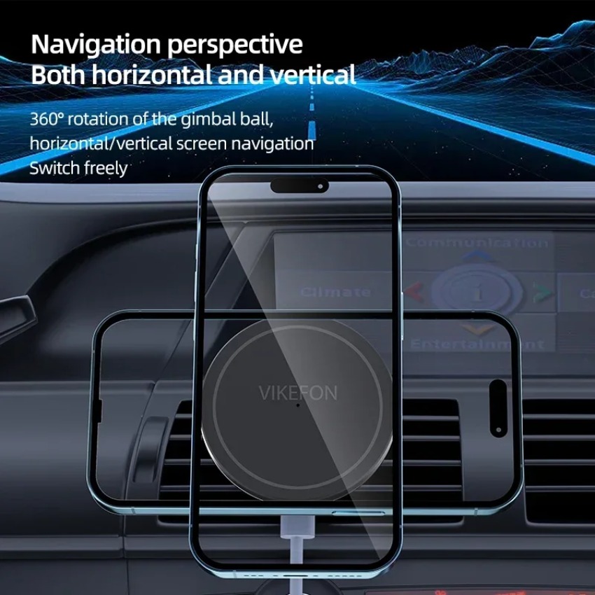 Cargador Inalámbrico para Auto - Magnetic Phone Holder For Car Vent reseña y precio