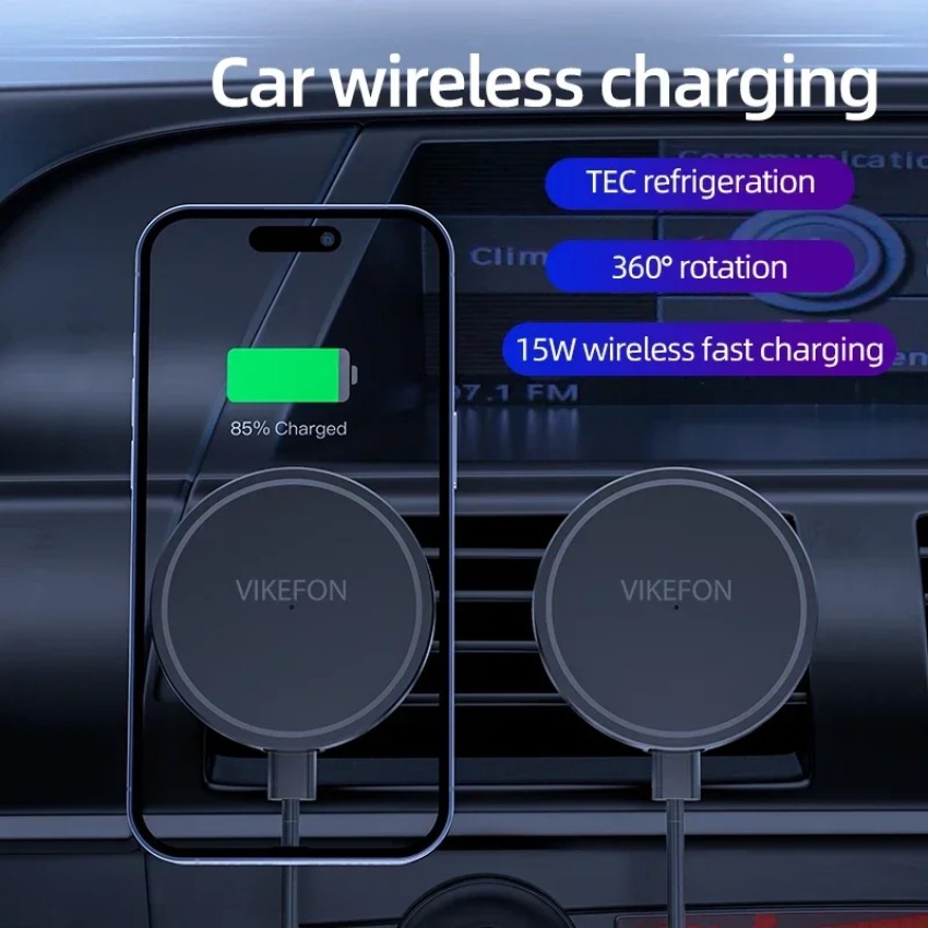 Cargador Inalámbrico para Auto - Magnetic Phone Holder For Car Vent reseña y precio
