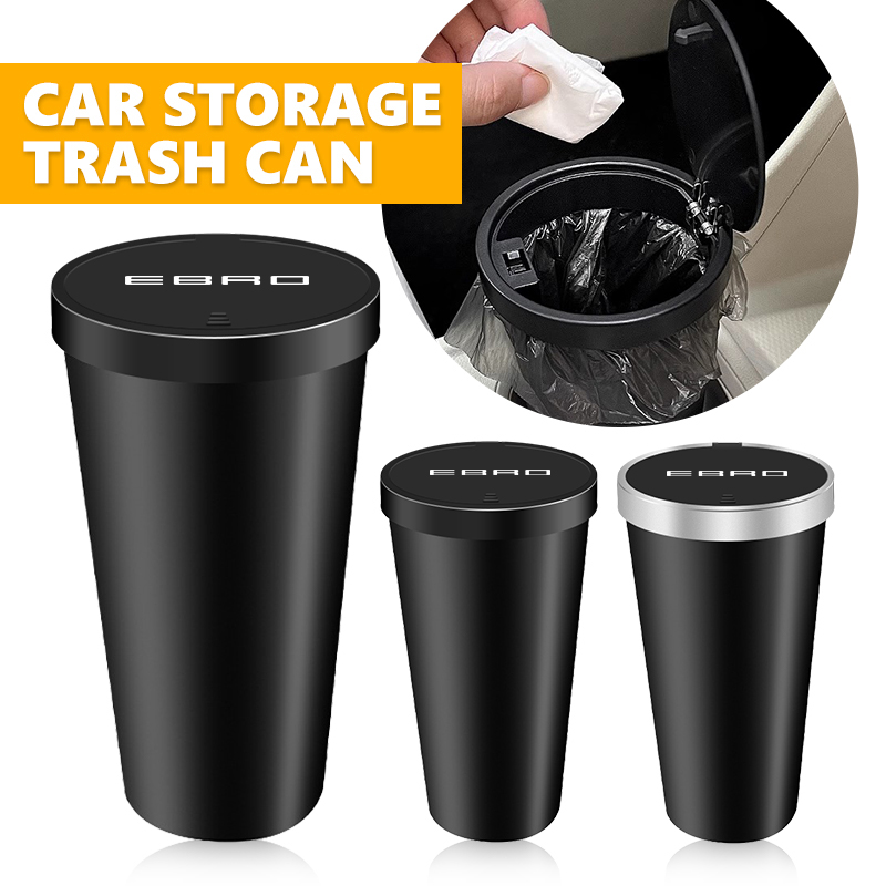 Mini contenedor de basura para - Waterproof Car Trash Can With Lid reseña y precio
