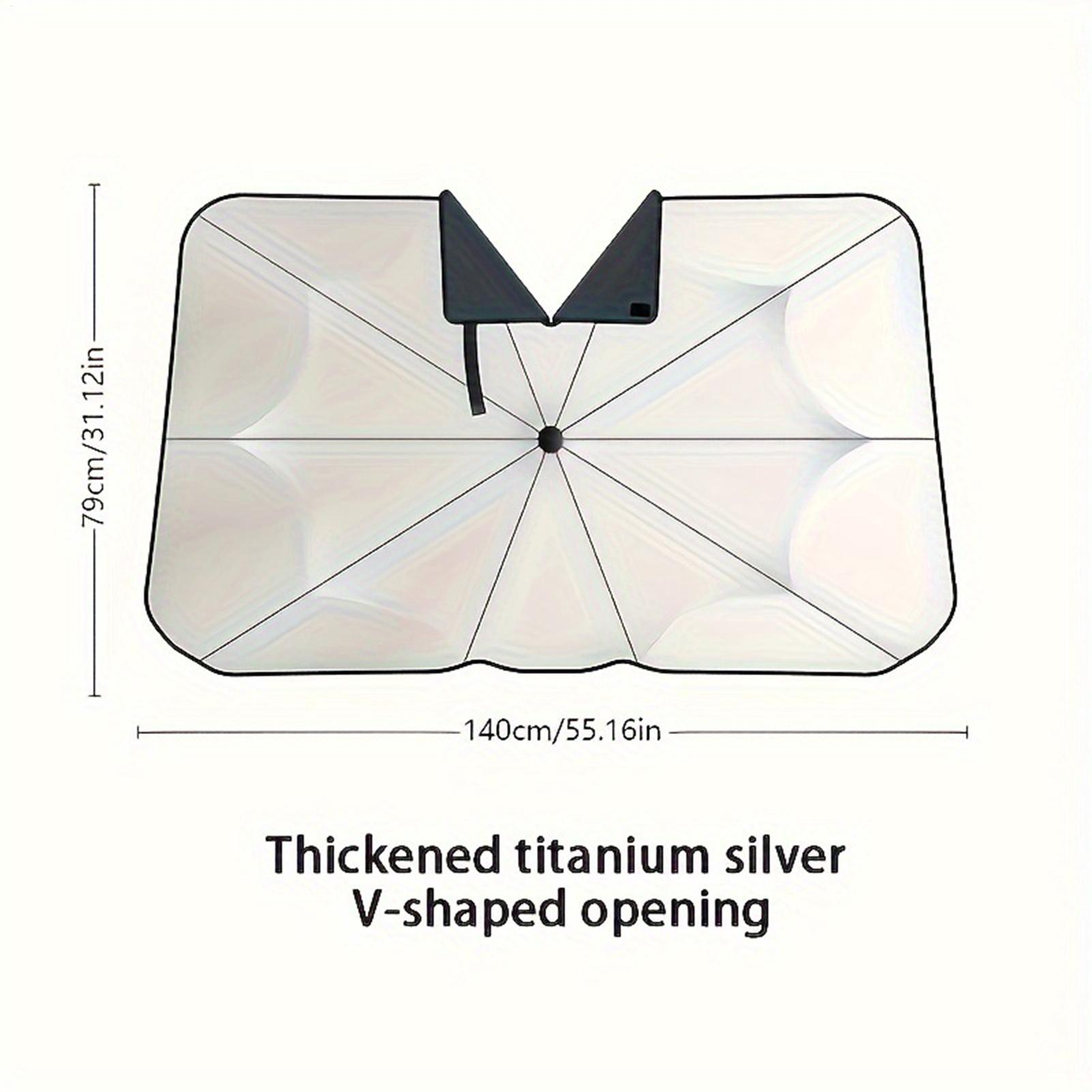 Sombrilla Portátil para Parabr - Car Sunshade Windshield Umbrella Foldable reseña y precio
