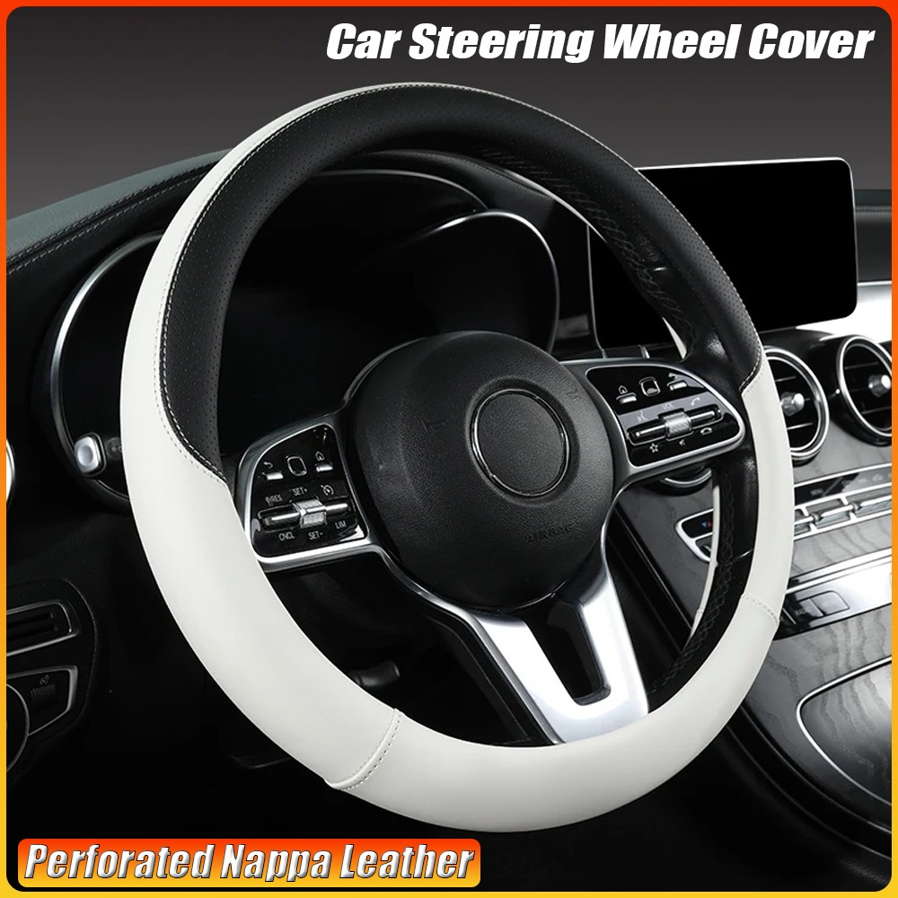 Protector para volante de coch - Car Steering Wheel Cover Anti Slip Breathable reseña y precio