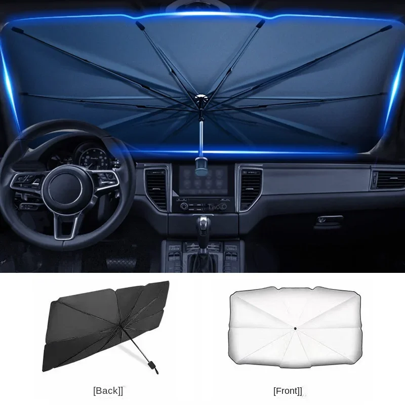 Parasol para Parabrisas de Coc - Car Sunshade Windshield Umbrella Foldable reseña y precio