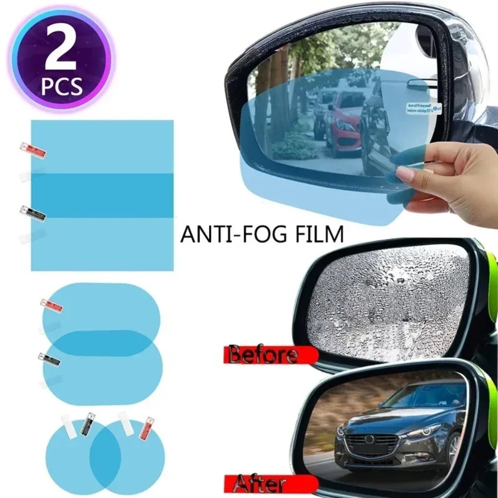 Película protectora para espej - Anti Glare Car Rearview Mirror Film reseña y precio