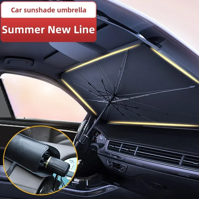 Sombrilla Portátil para Parabr - Car Sunshade Windshield Umbrella Foldable reseña y precio