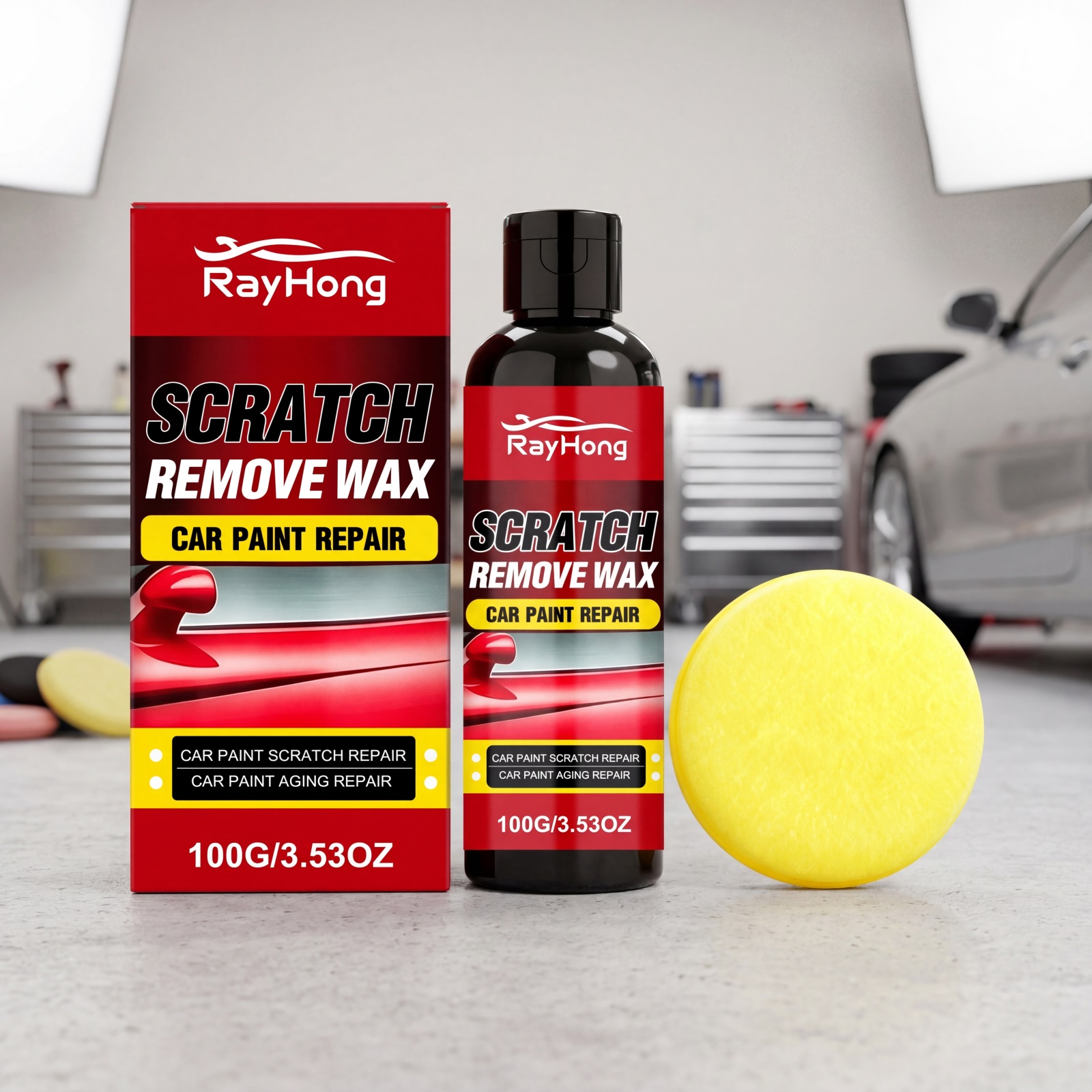 Pasta Reparadora de Arañazos p - Car Scratch Repair Polishing Wax Paste reseña y precio