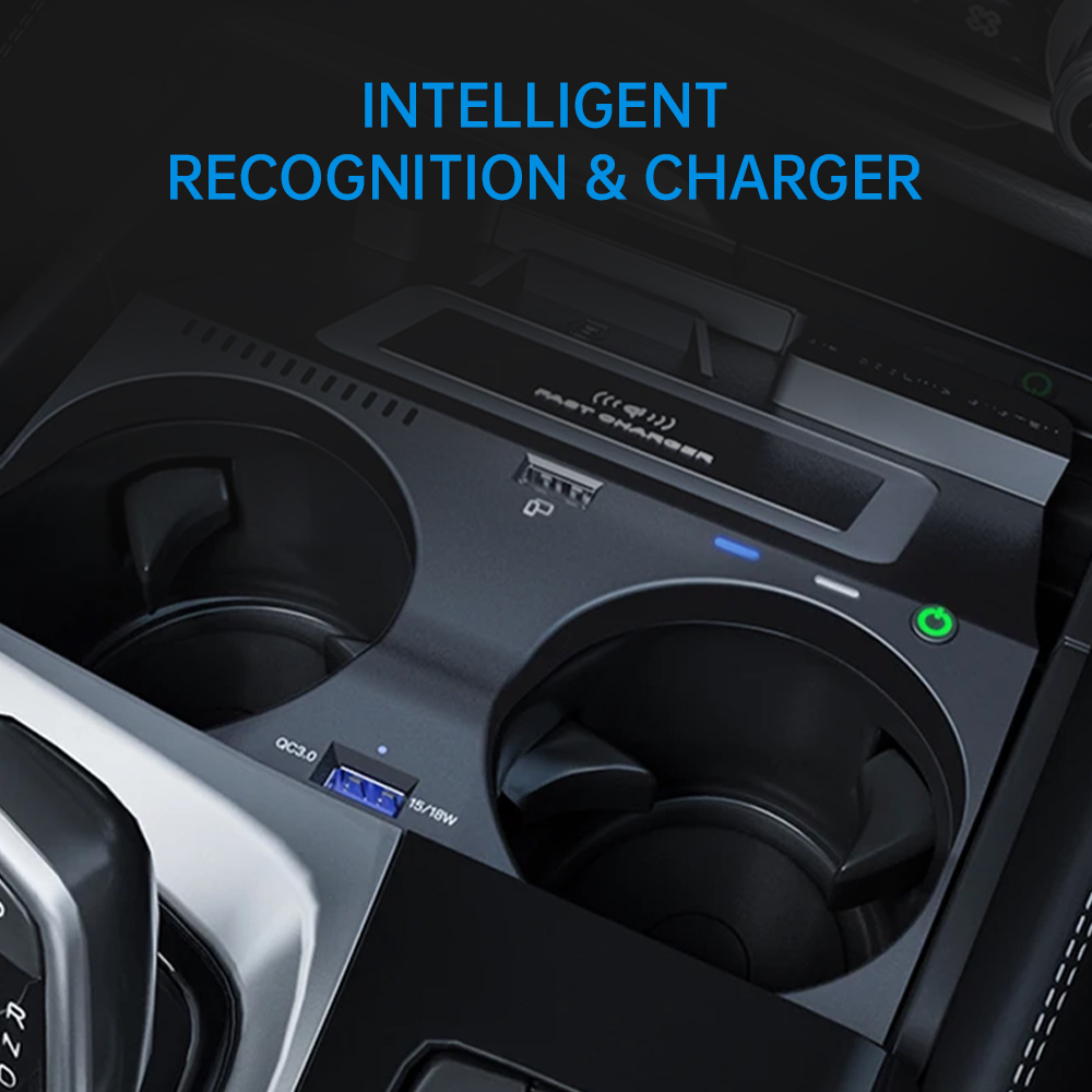 Cargador Inalámbrico Qi de 15W - Wireless Car Charger Mount Fast Charging reseña y precio