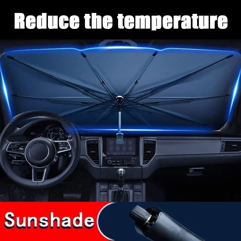 Parasol Plegable para Parabris - Car Sunshade Windshield Umbrella Foldable reseña y precio