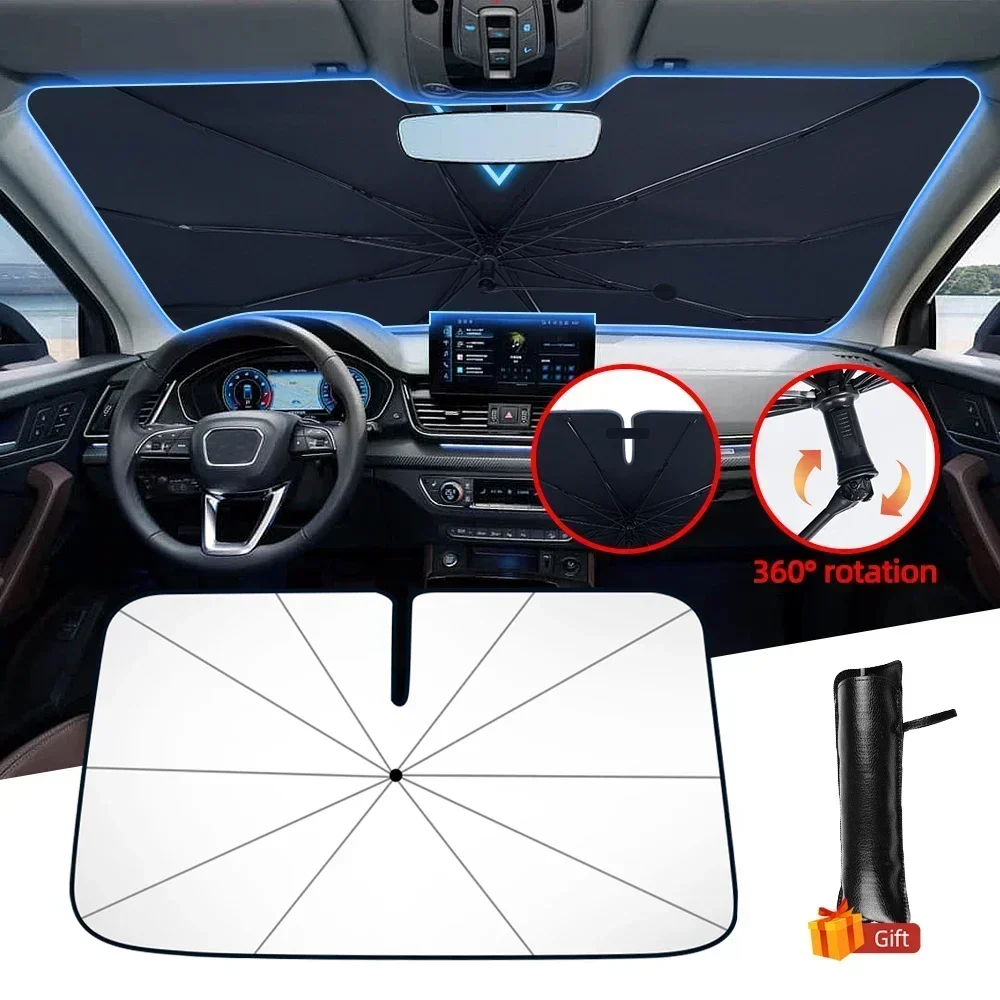 Parasol Plegable para Parabris - Car Sunshade Windshield Umbrella Foldable reseña y precio