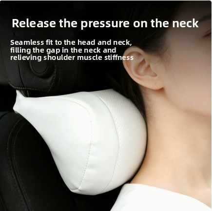 Almohada de espuma viscoelásti - Memory Foam Car Neck Pillow Lumbar Support reseña y precio