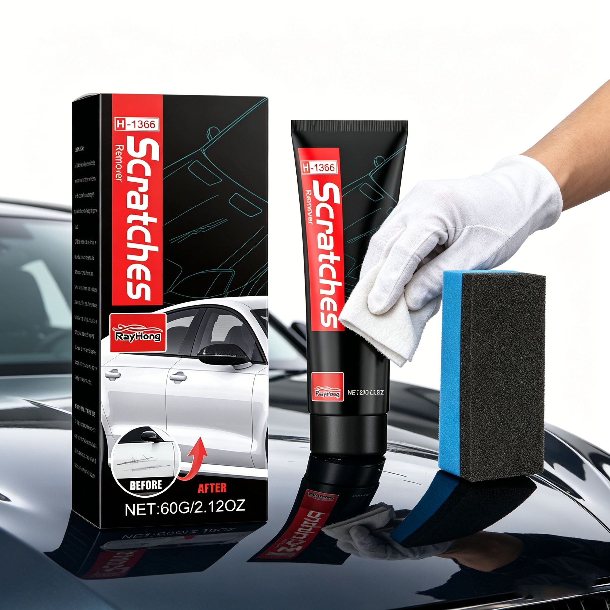 Pasta para Eliminar Arañazos d - Car Scratch Repair Polishing Wax Paste reseña y precio