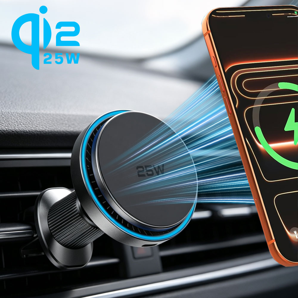 Cargador Inalámbrico Magnético - Magnetic Phone Holder For Car Vent reseña y precio