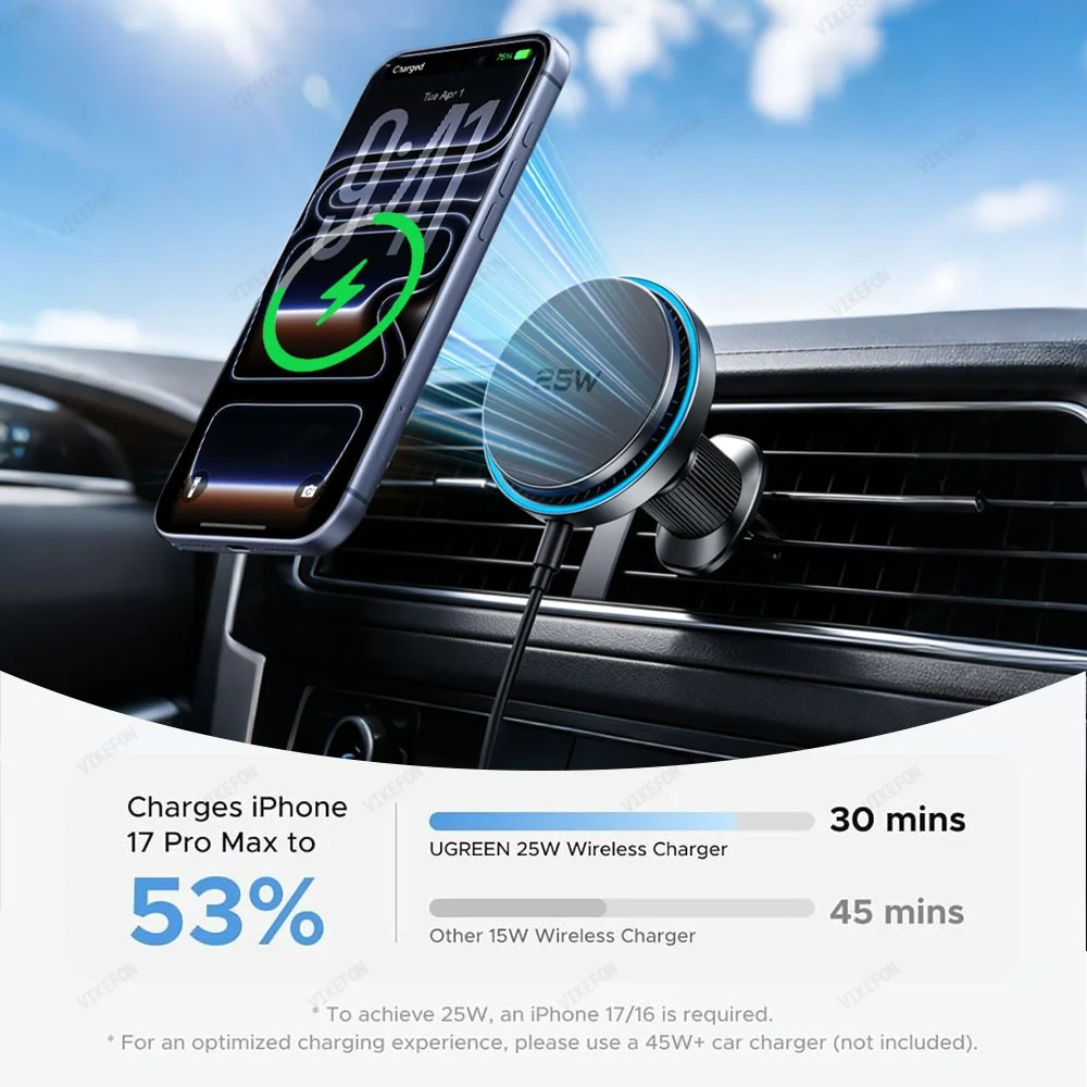 Cargador Inalámbrico Magnético - Magnetic Phone Holder For Car Vent reseña y precio